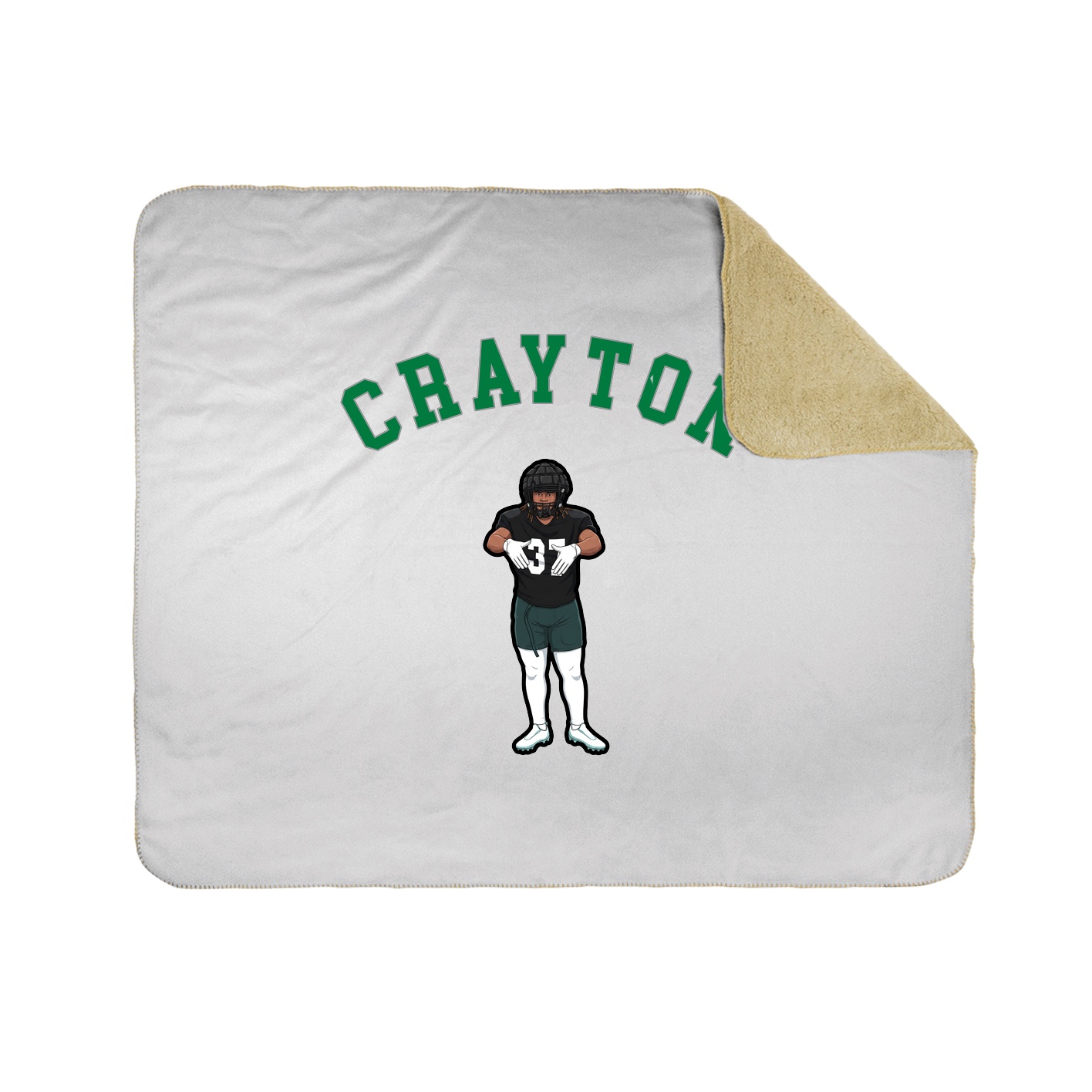 Throw Blanket — Shirsey Arch in White