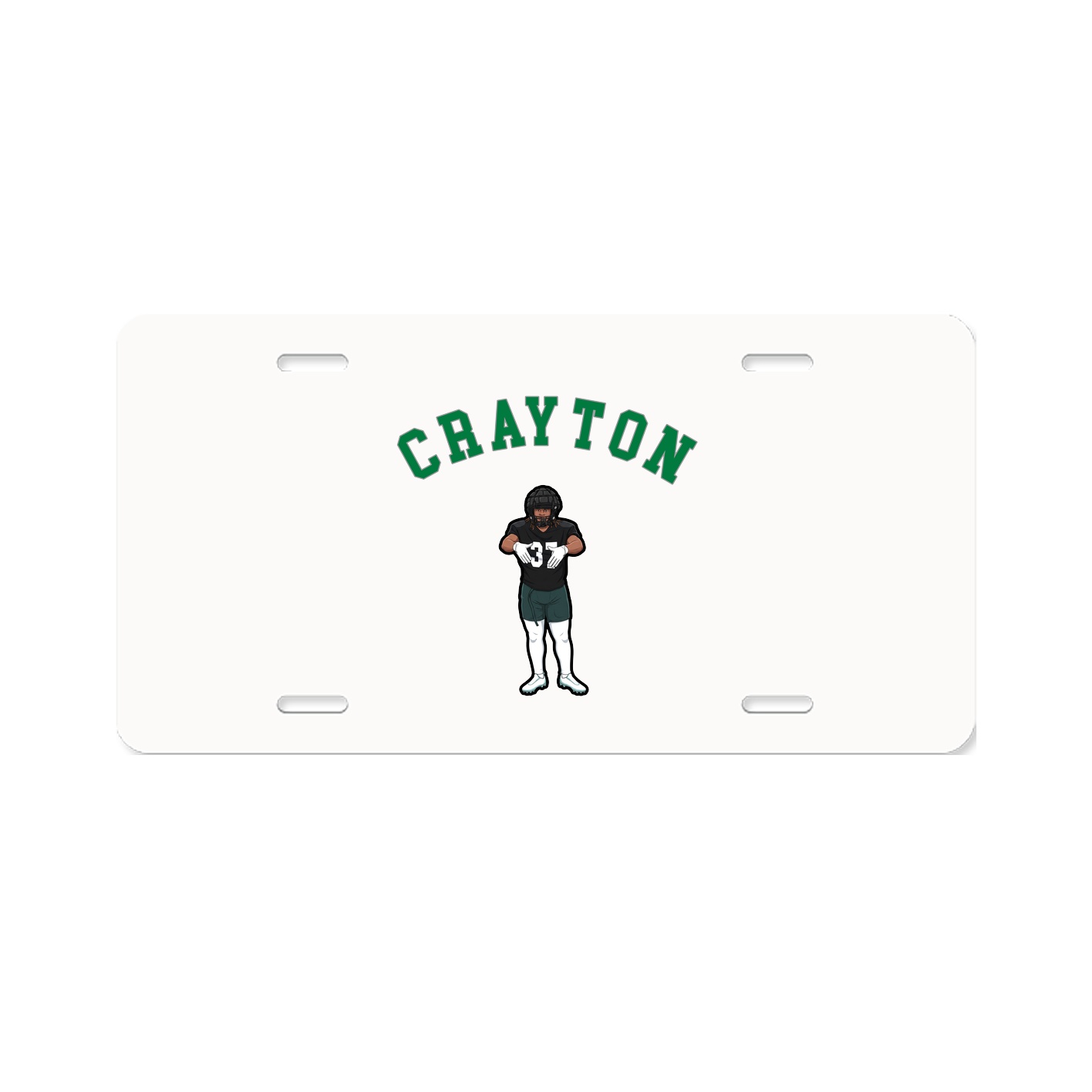 License Plate — Shirsey Arch in Classic