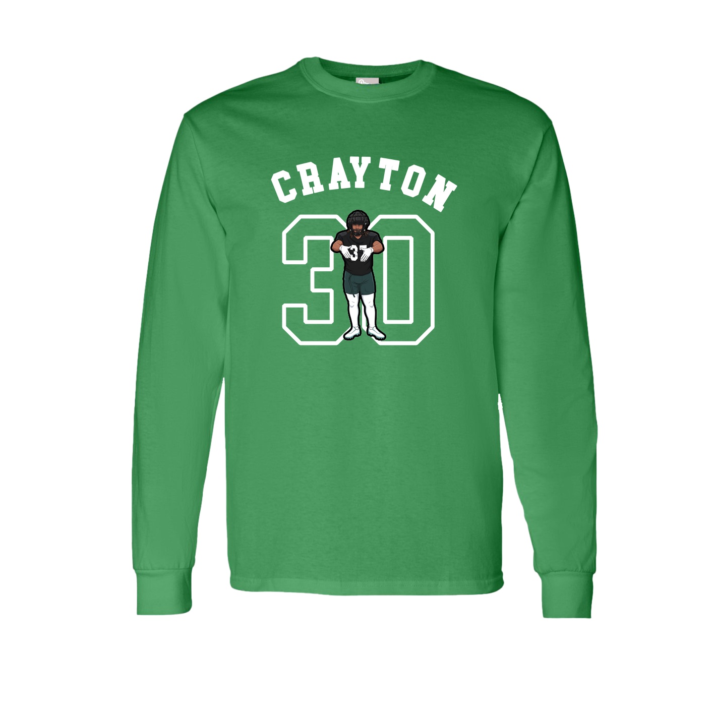Long Sleeve Tee — Shirsey Arch in Green