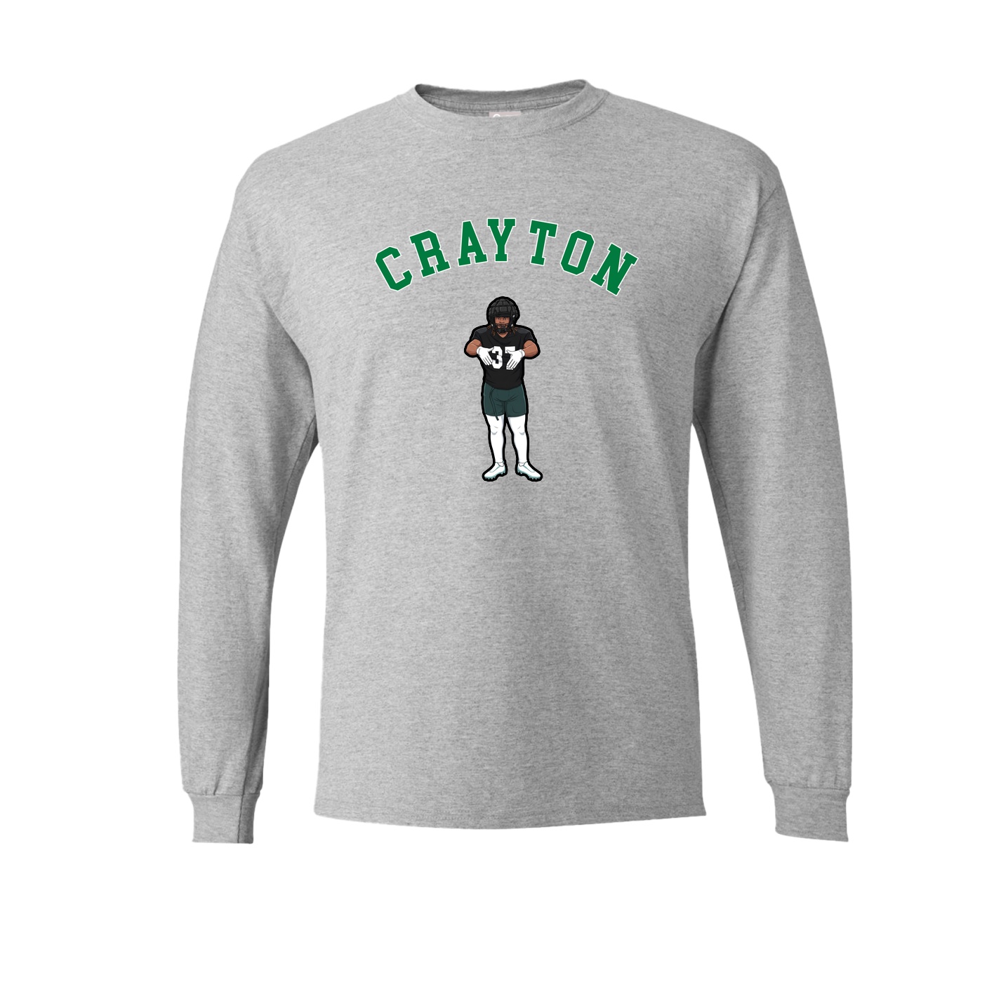 Long Sleeve Tee — Shirsey Arch in Grey