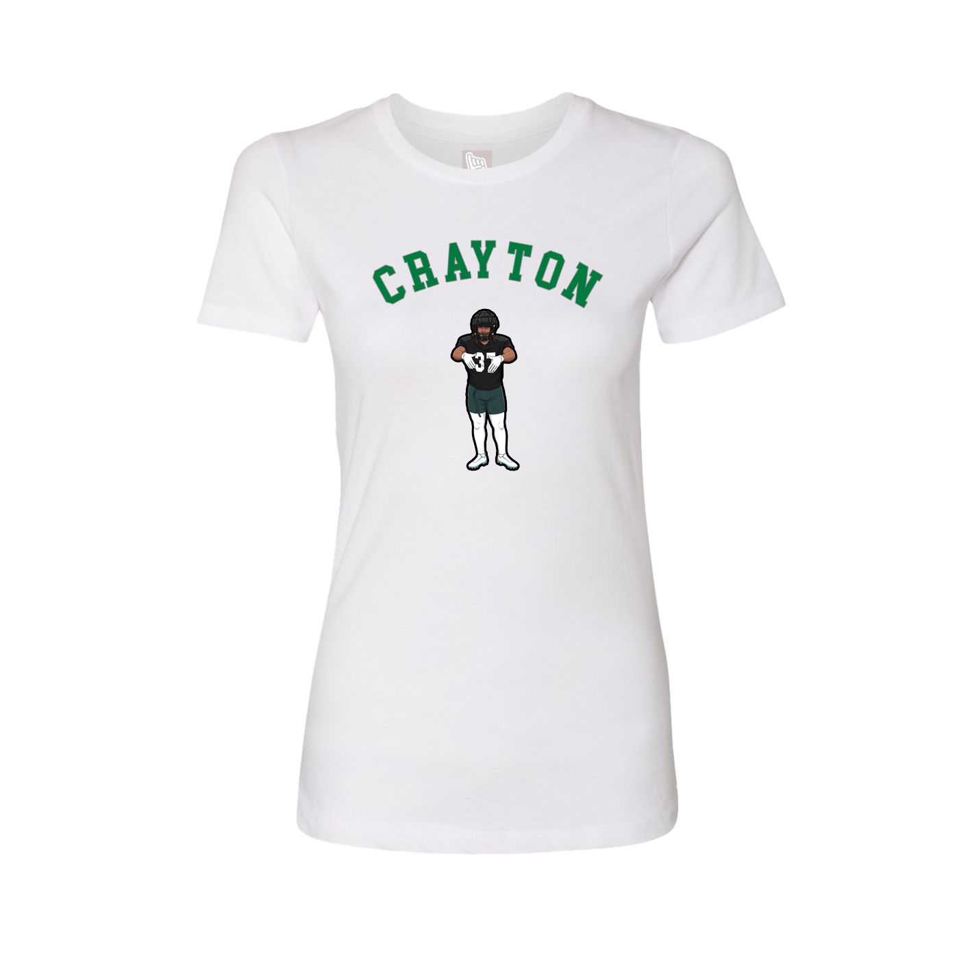 Womens Tee — Shirsey Arch in White
