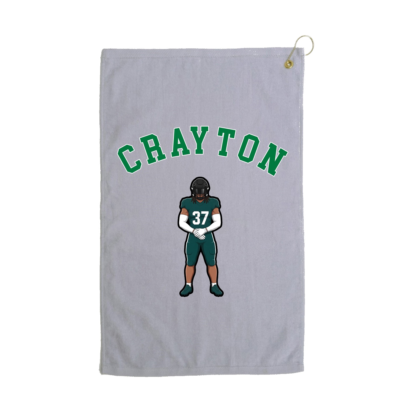 Golf Towel — Shirsey Arch in Grey