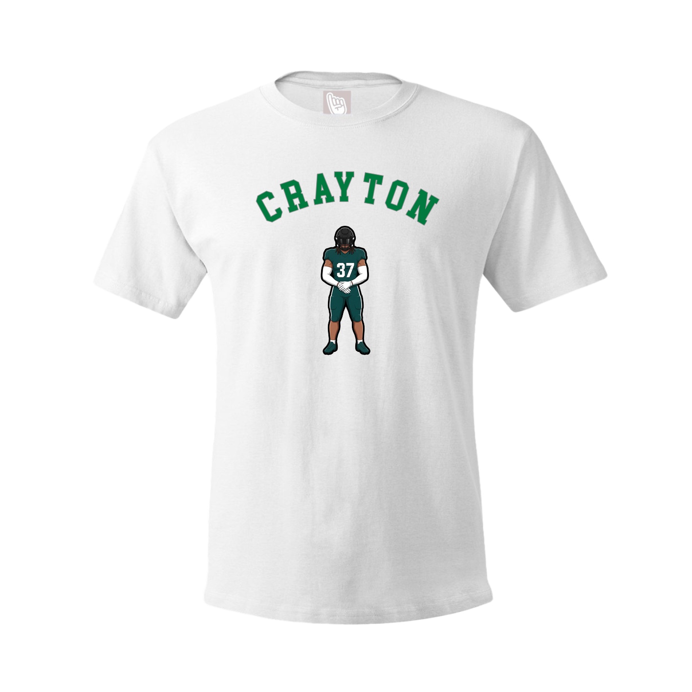 Youth Tee — Shirsey Arch in White