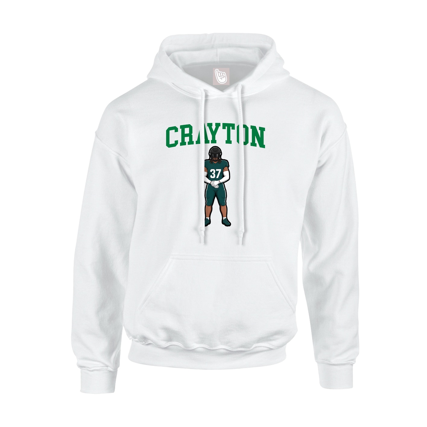 Youth Hoodie — Shirsey in White
