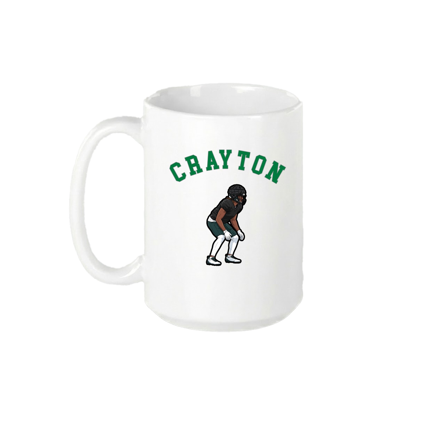 15oz Coffee Mug — Shirsey Arch in White