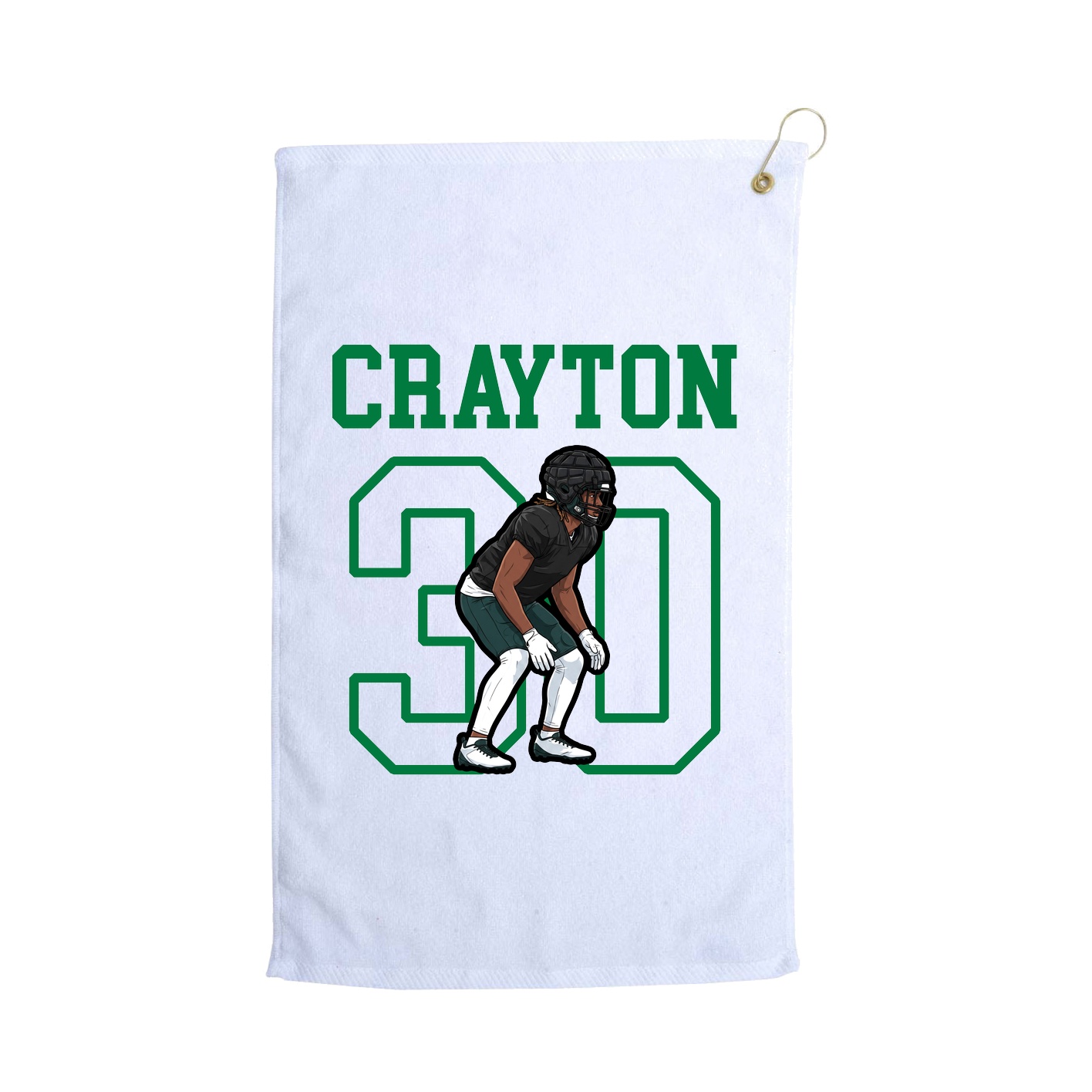Golf Towel — Shirsey in White