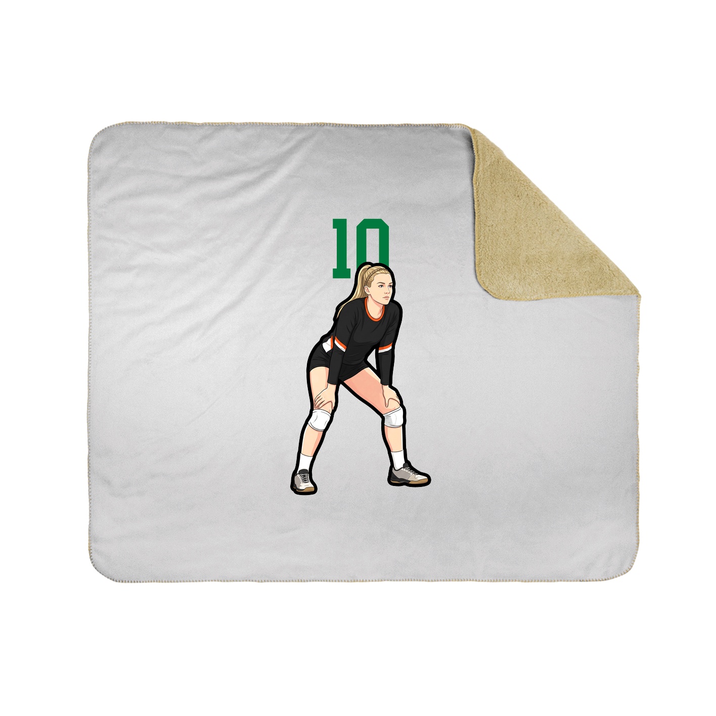 50x60 Sherpa Lined Throw Blanket
