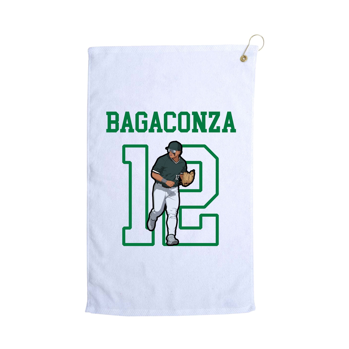 Golf Towel — Shirsey in White