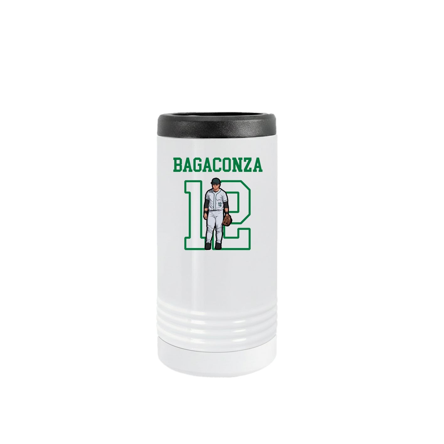 Slim Beverage Holder — Shirsey in White