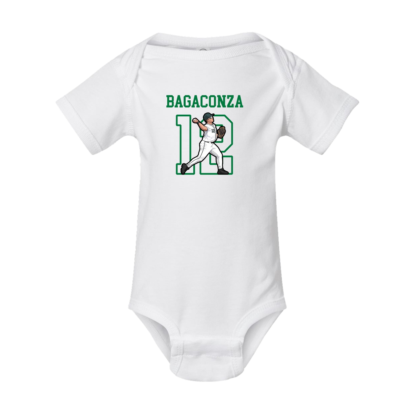 Baby Onesie — Shirsey in White