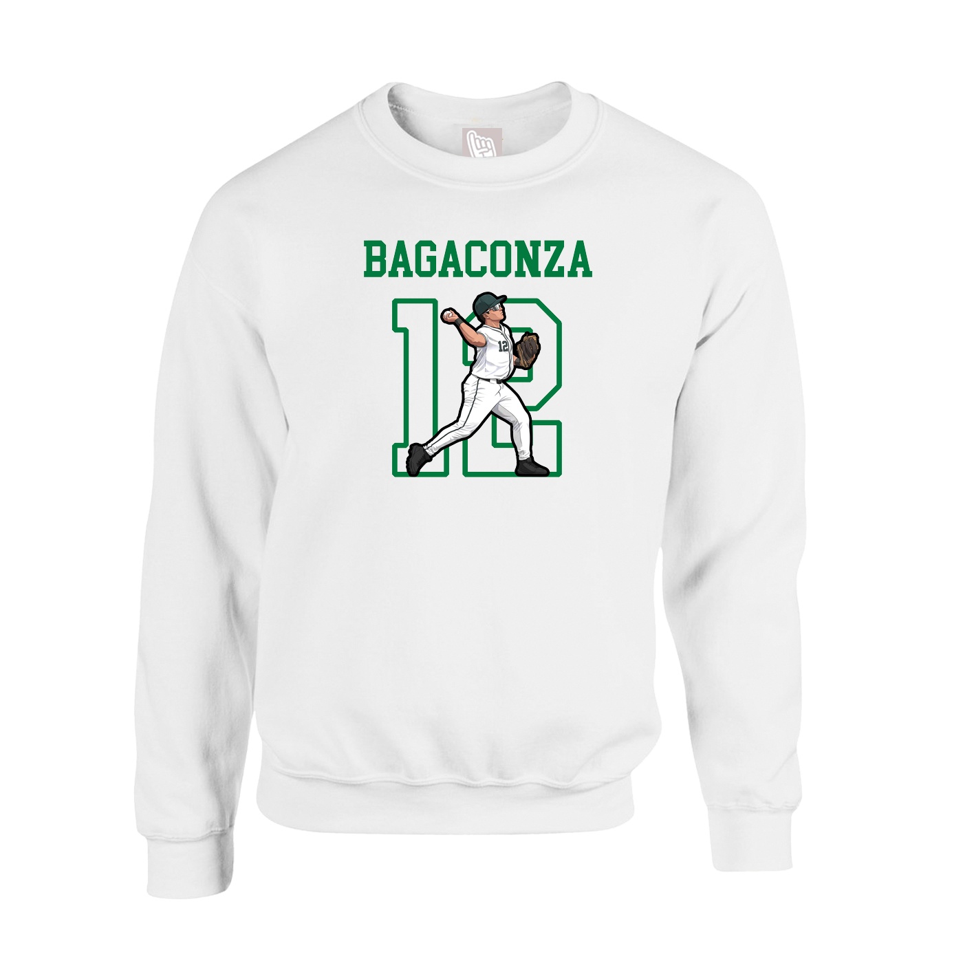 Fleece Crew — Shirsey in White