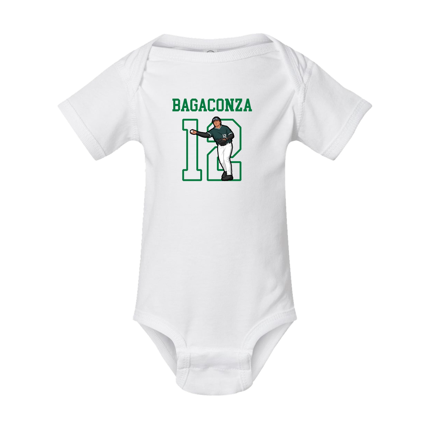 Baby Onesie — Shirsey in White