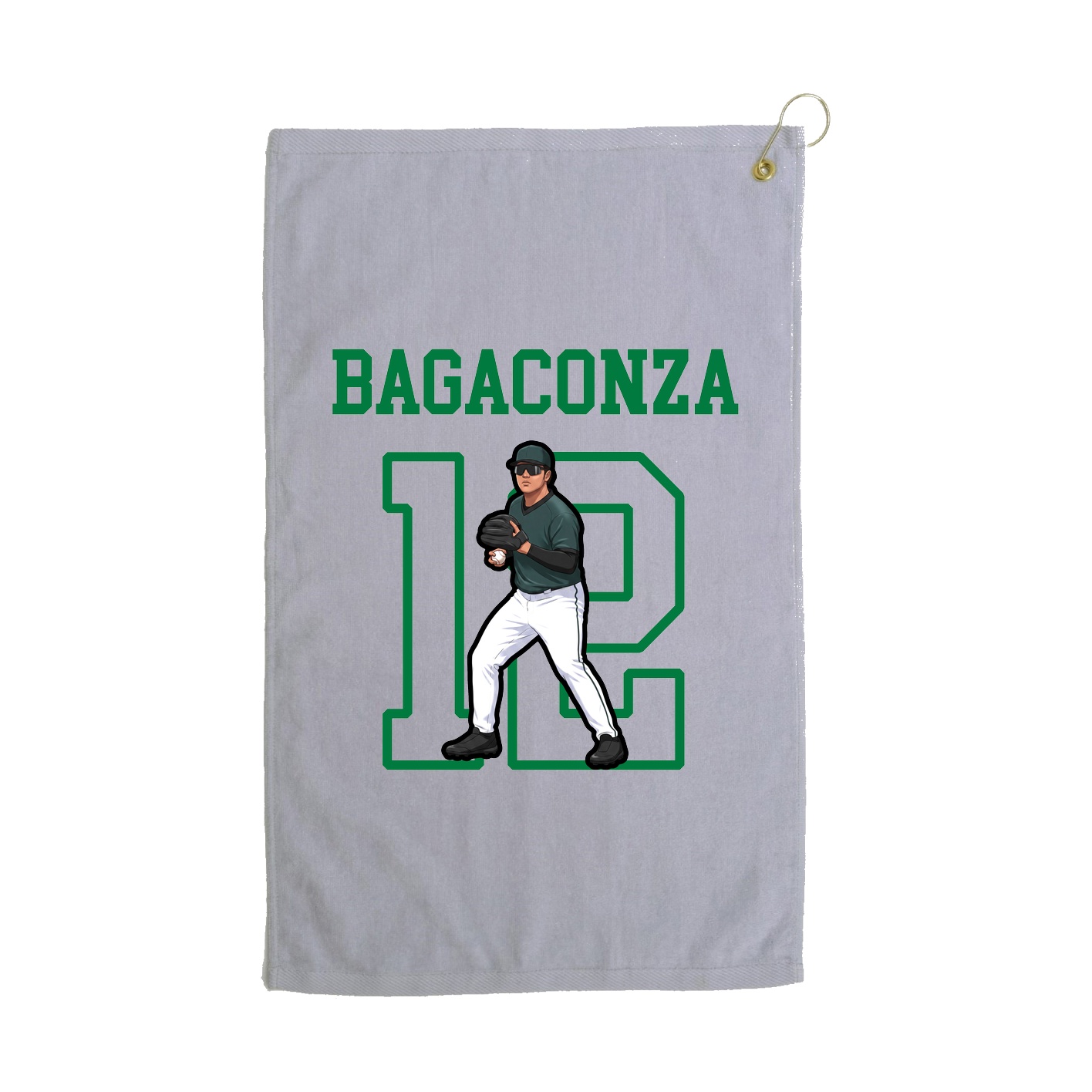Golf Towel — Shirsey in Grey