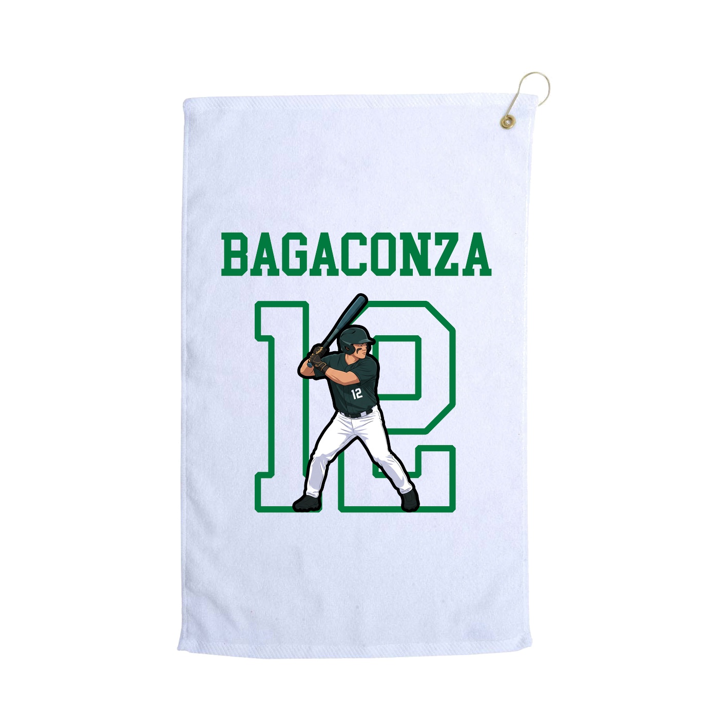 Golf Towel — Shirsey in White