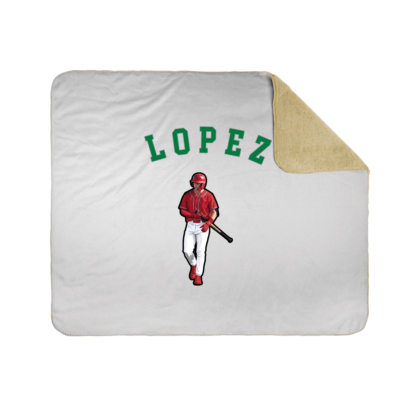 Throw Blanket — Shirsey Arch in White