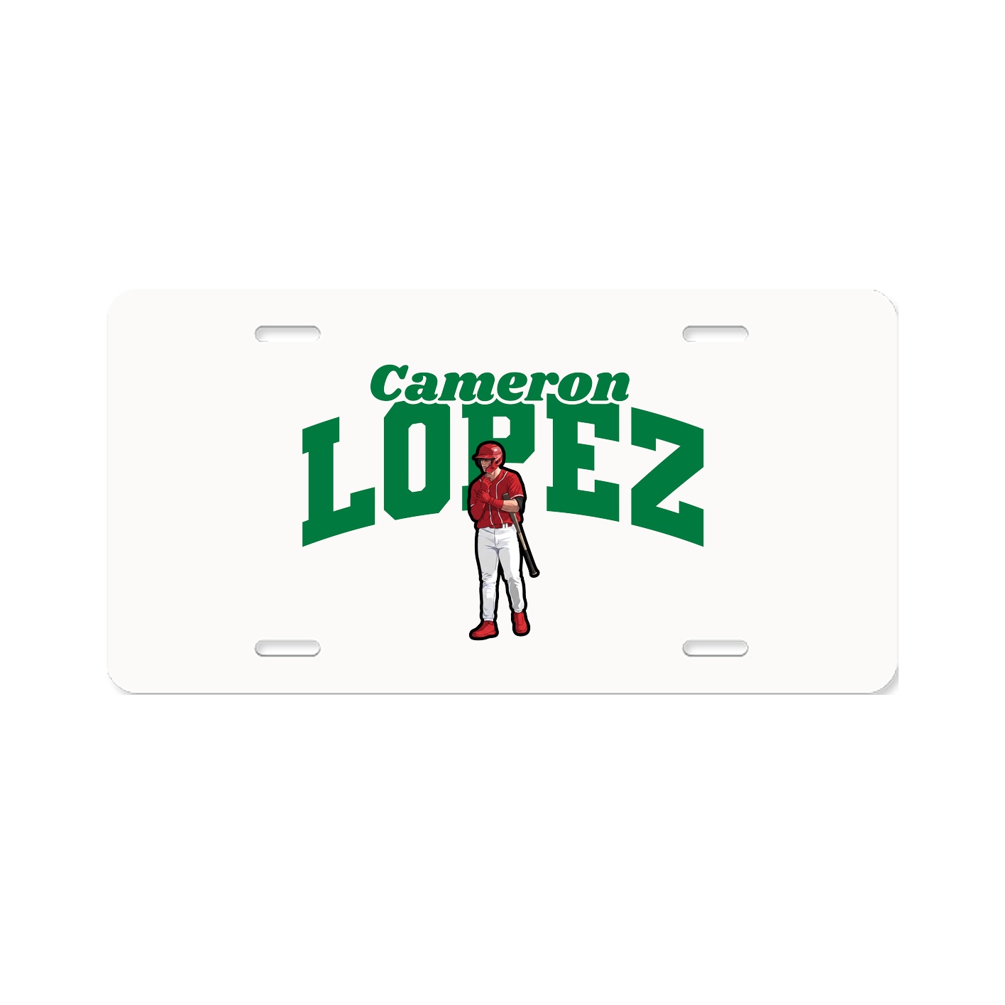 License Plate — Signature Arch in Classic