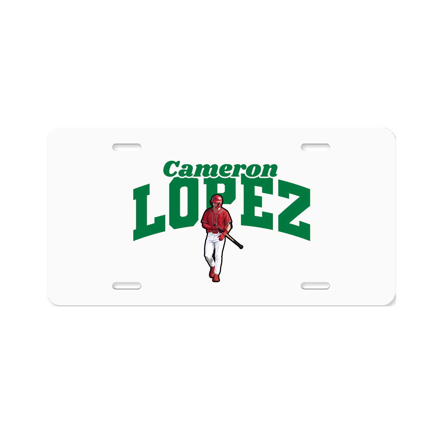 License Plate — Signature Arch in Classic