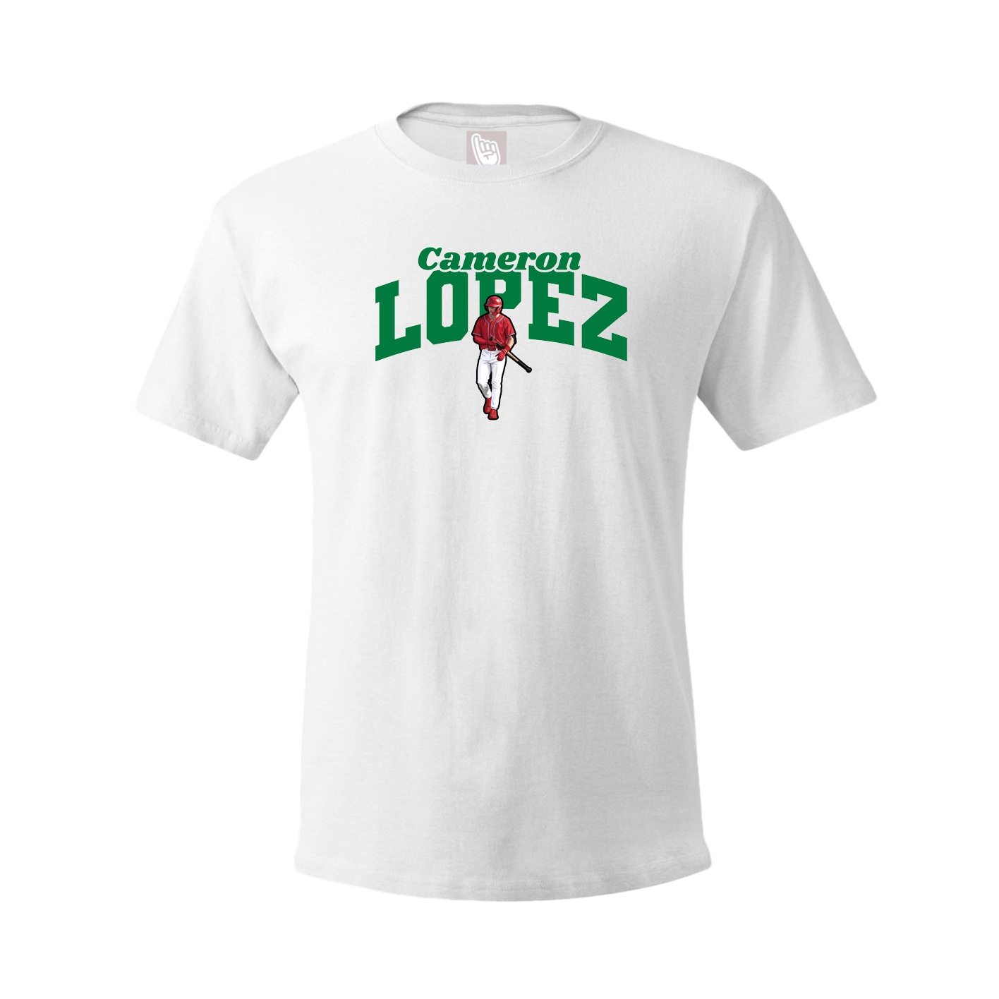Tee — Signature Arch in White