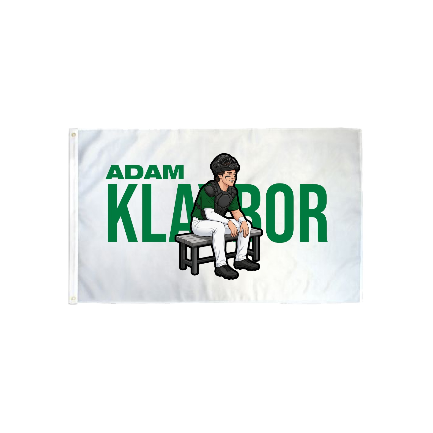 3x5 Flag — Player Name in Classic