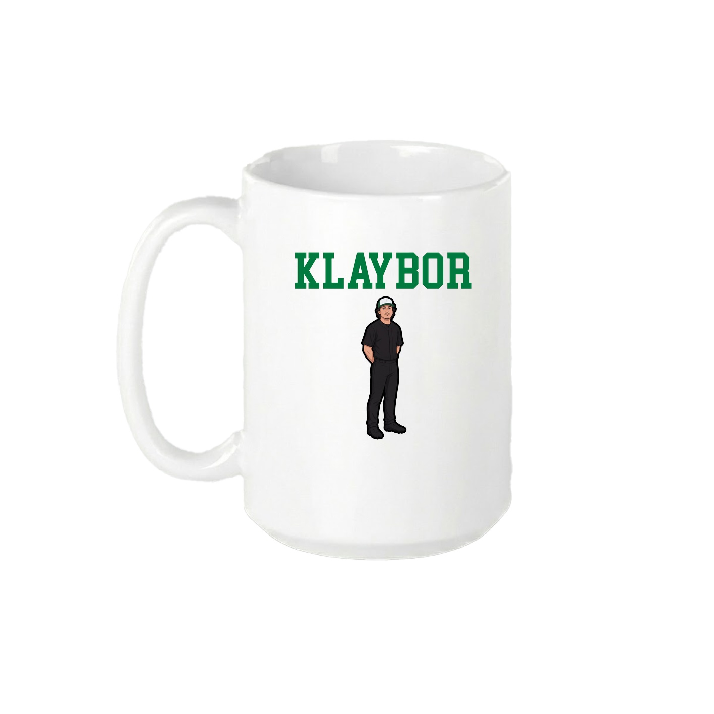 15oz Coffee Mug — Shirsey in White