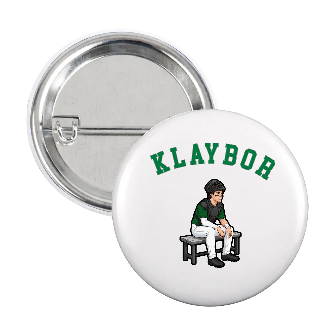 Game Day Button — Shirsey Arch in White