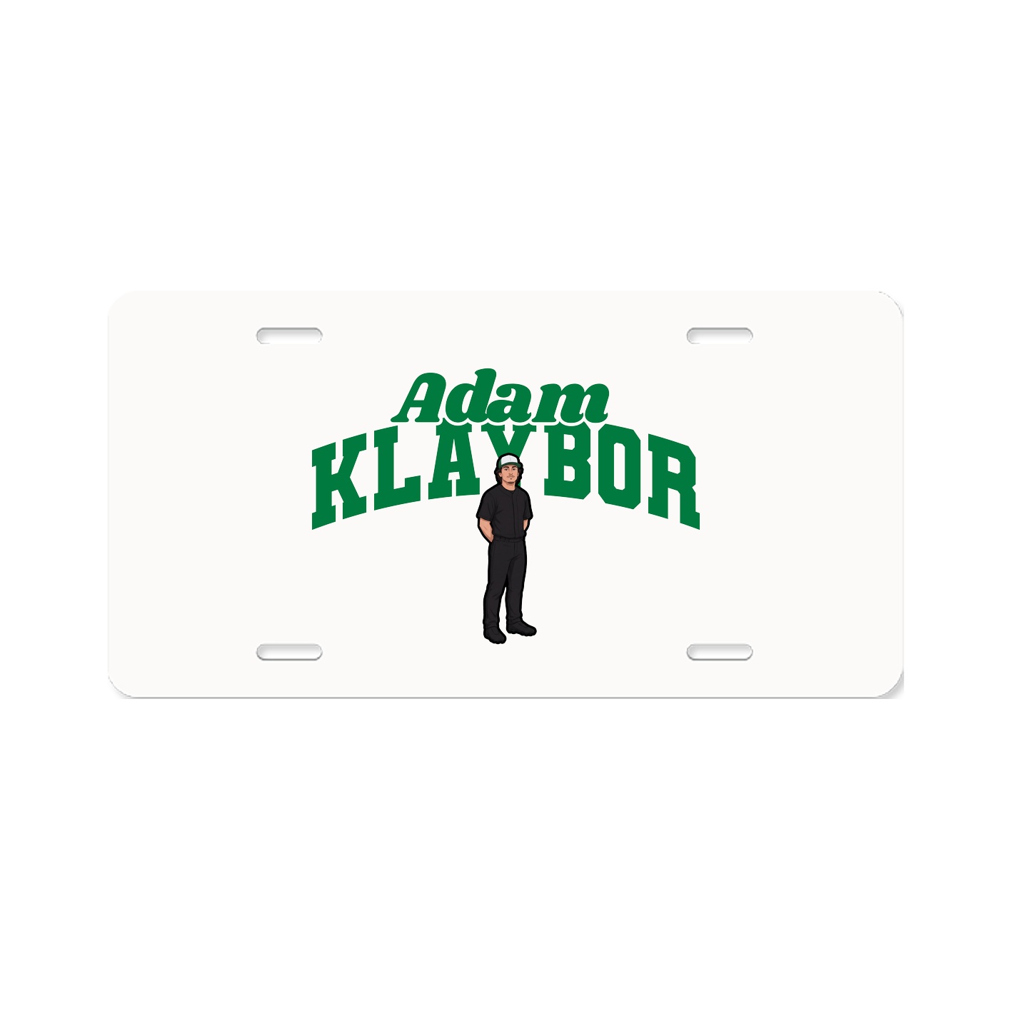 License Plate — Signature Arch in Classic