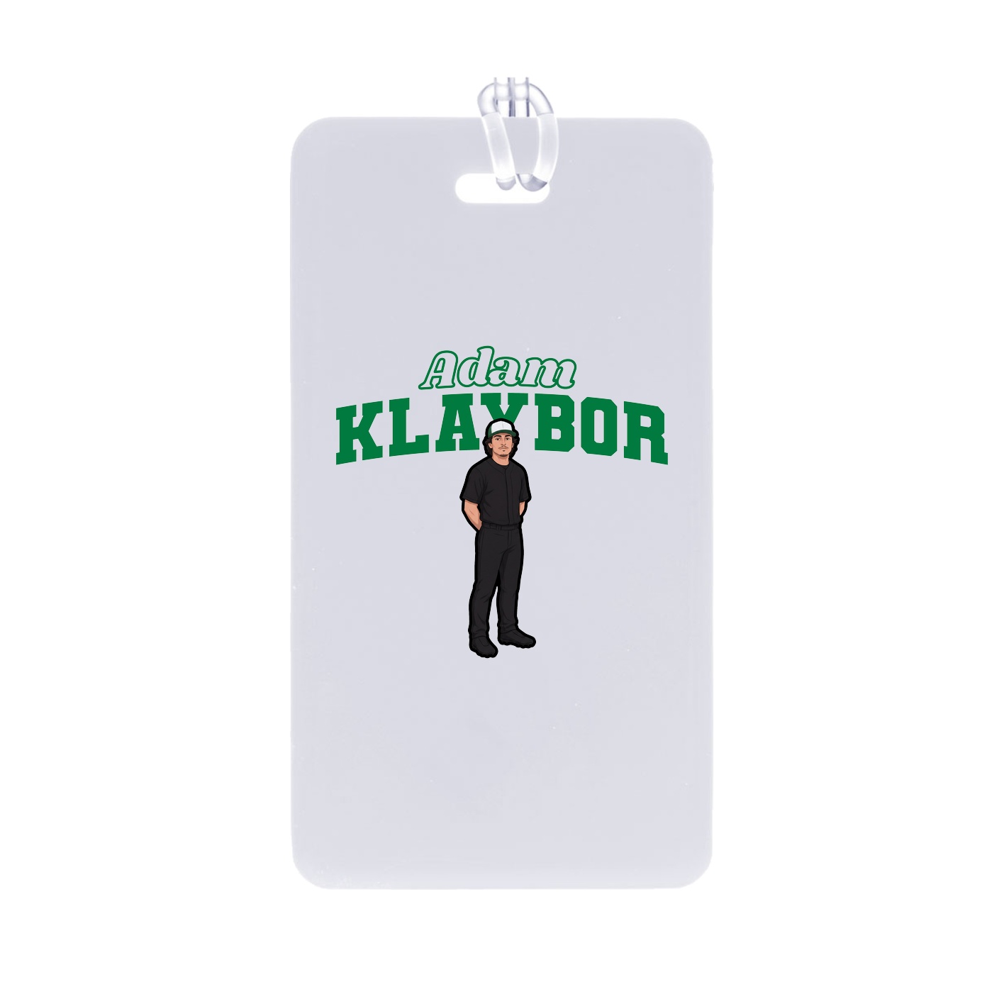 Bag Tag — Name Arch in Classic