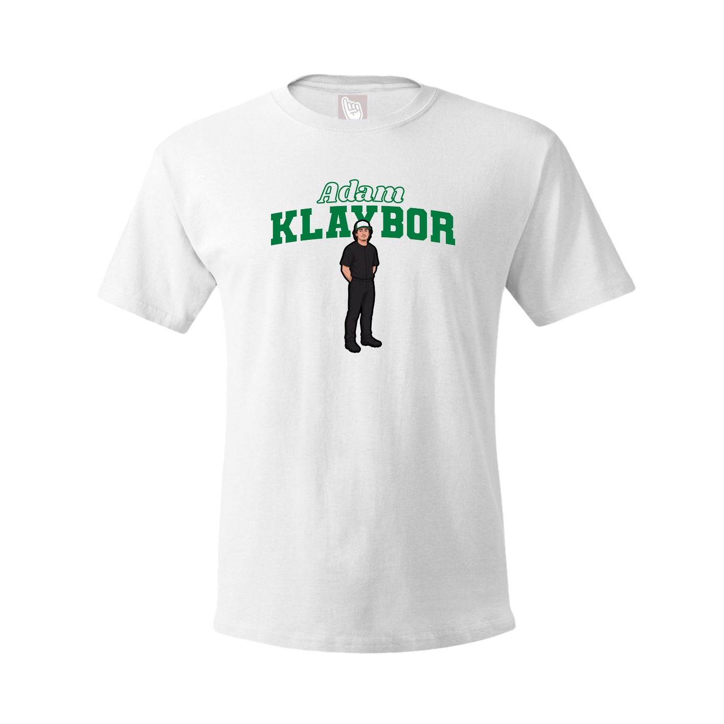 Tee — Name Arch in White