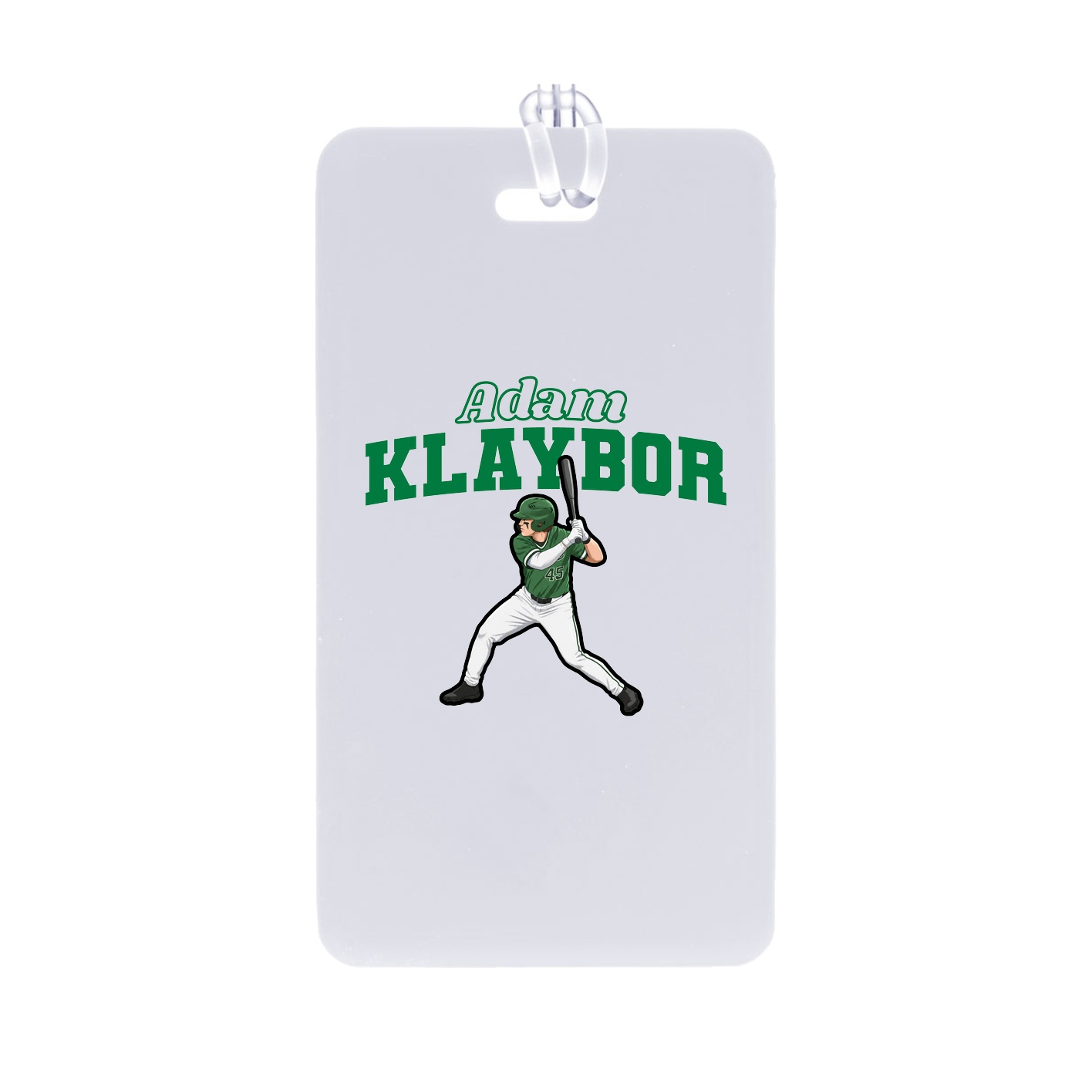 Bag Tag — Name Arch in Classic