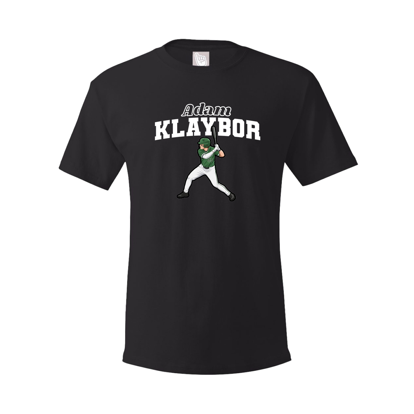 Youth Tee — Name Arch in Black