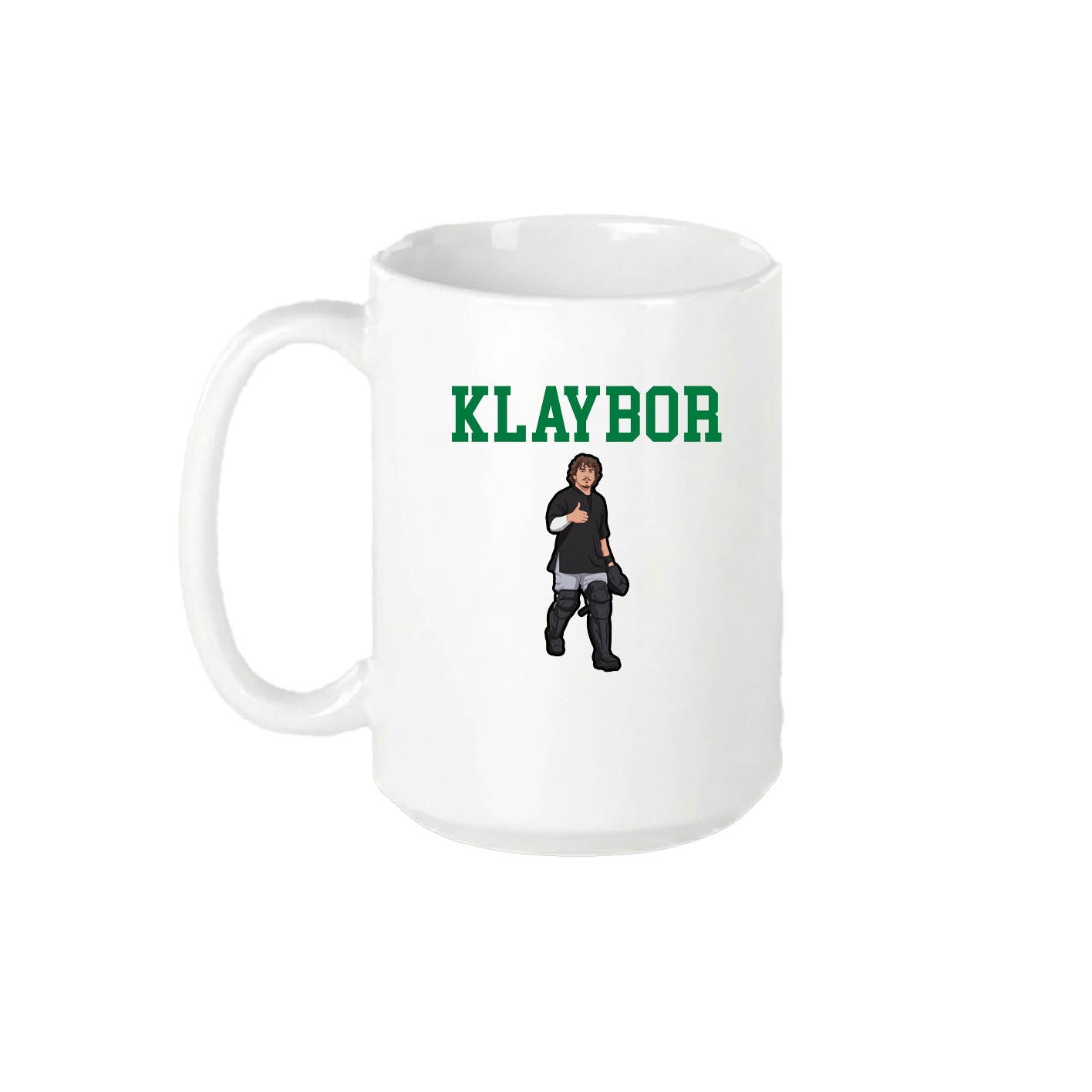 15oz Coffee Mug — Shirsey in White