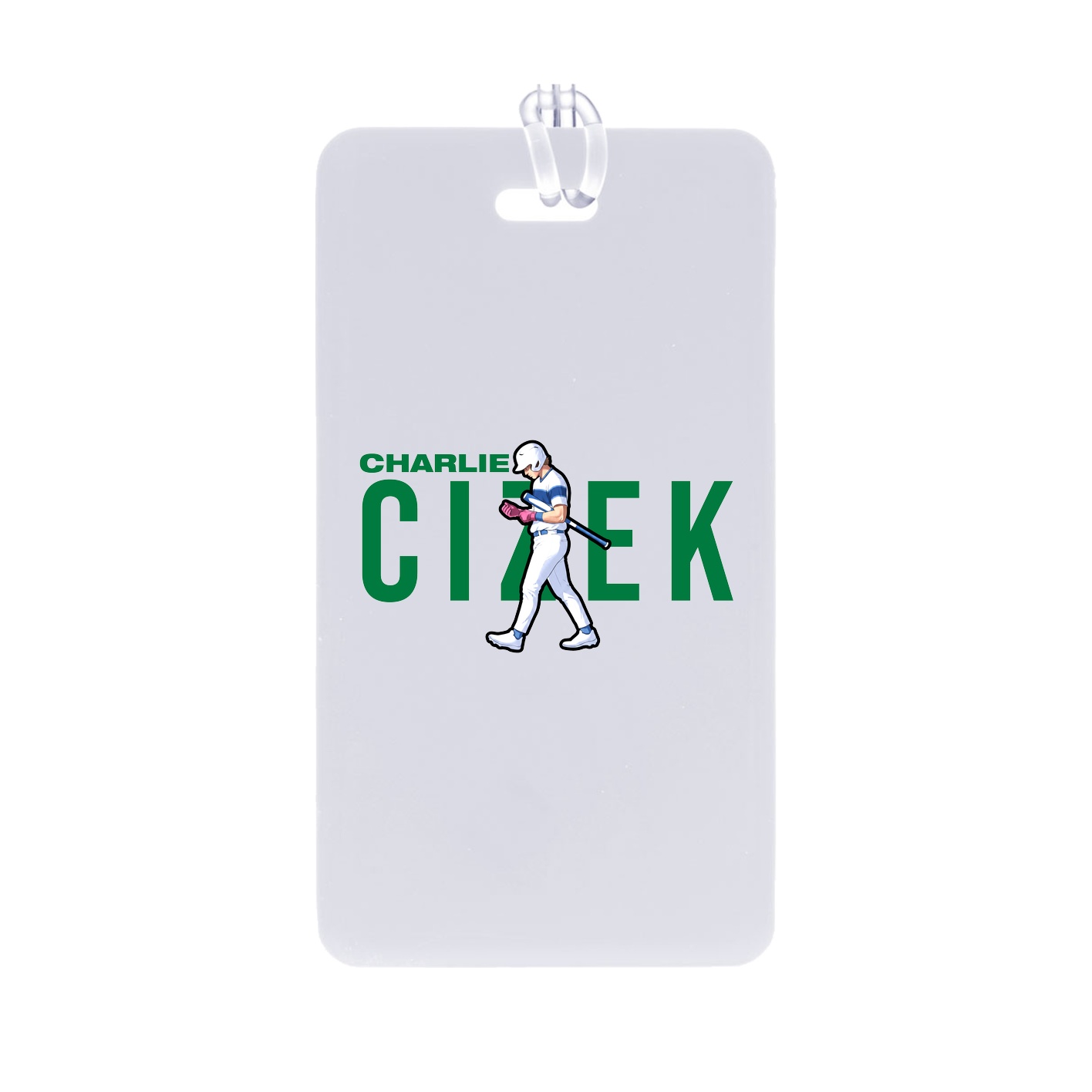 Bag Tag — Player Name in Classic