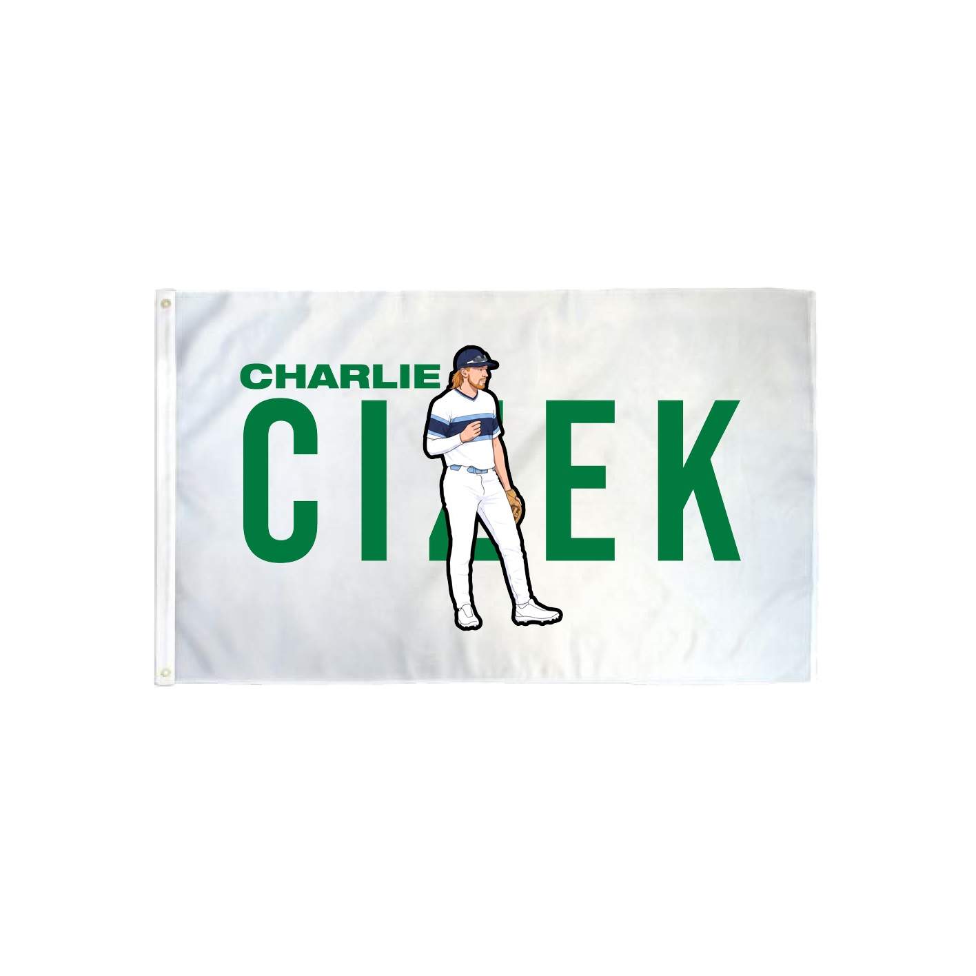3x5 Flag — Player Name in Classic
