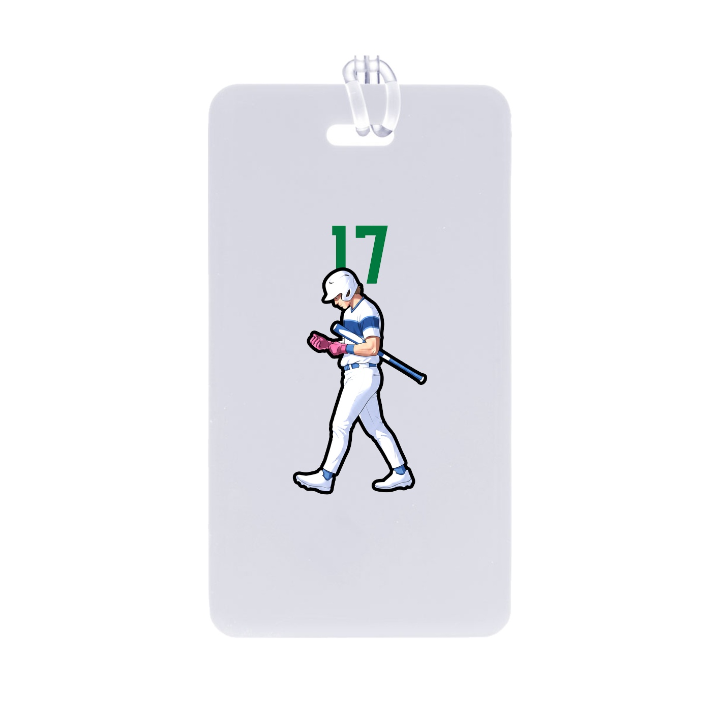 Bag Tag — Number Top in Classic
