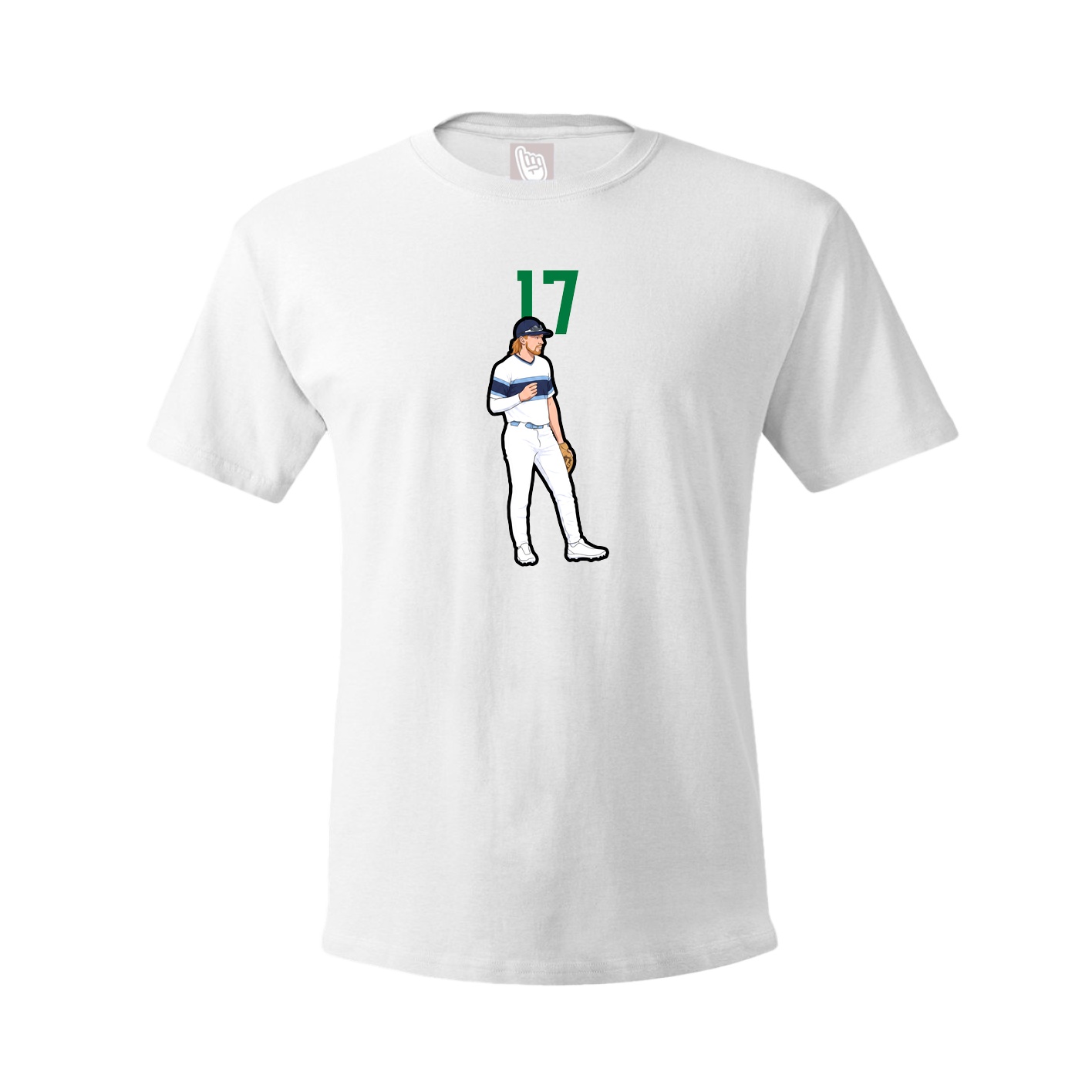 Tee — Number Top in White