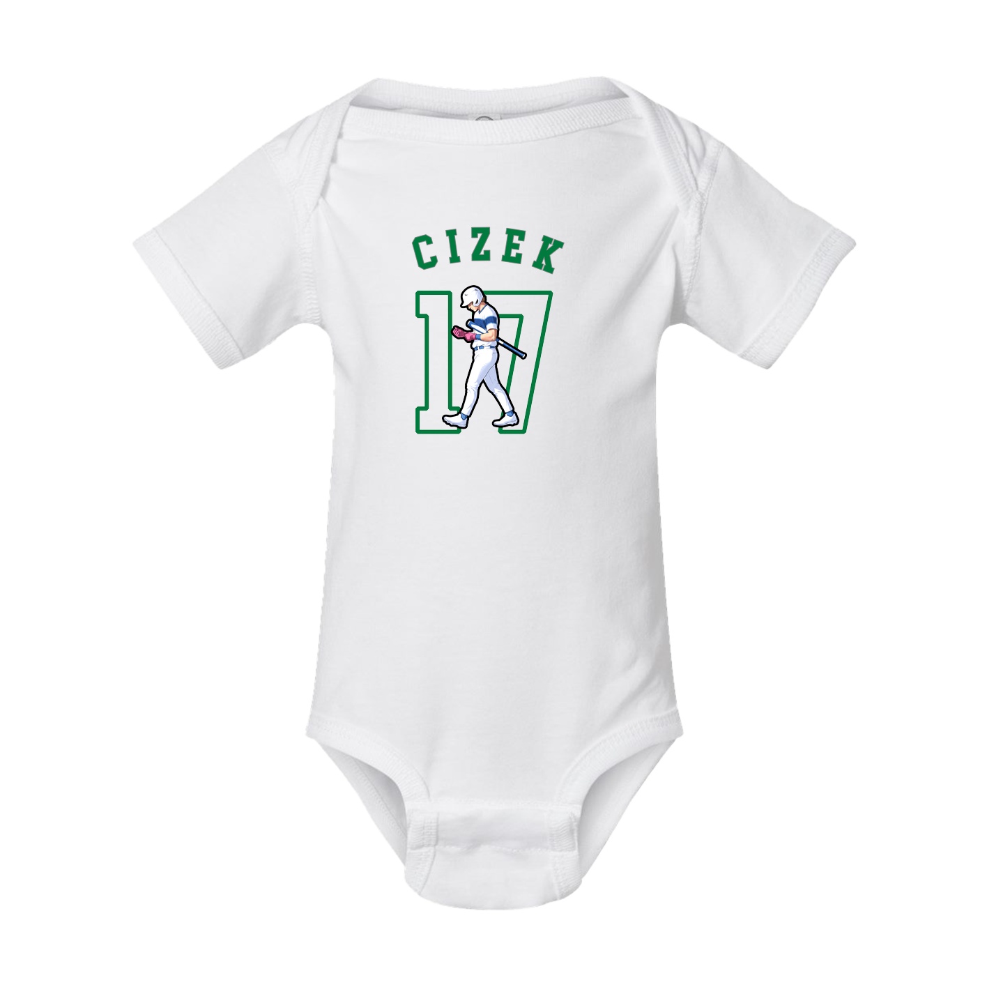 Baby Onesie — Shirsey Arch in White