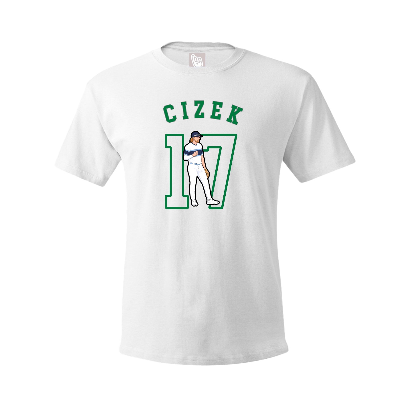 Youth Tee — Shirsey Arch in White