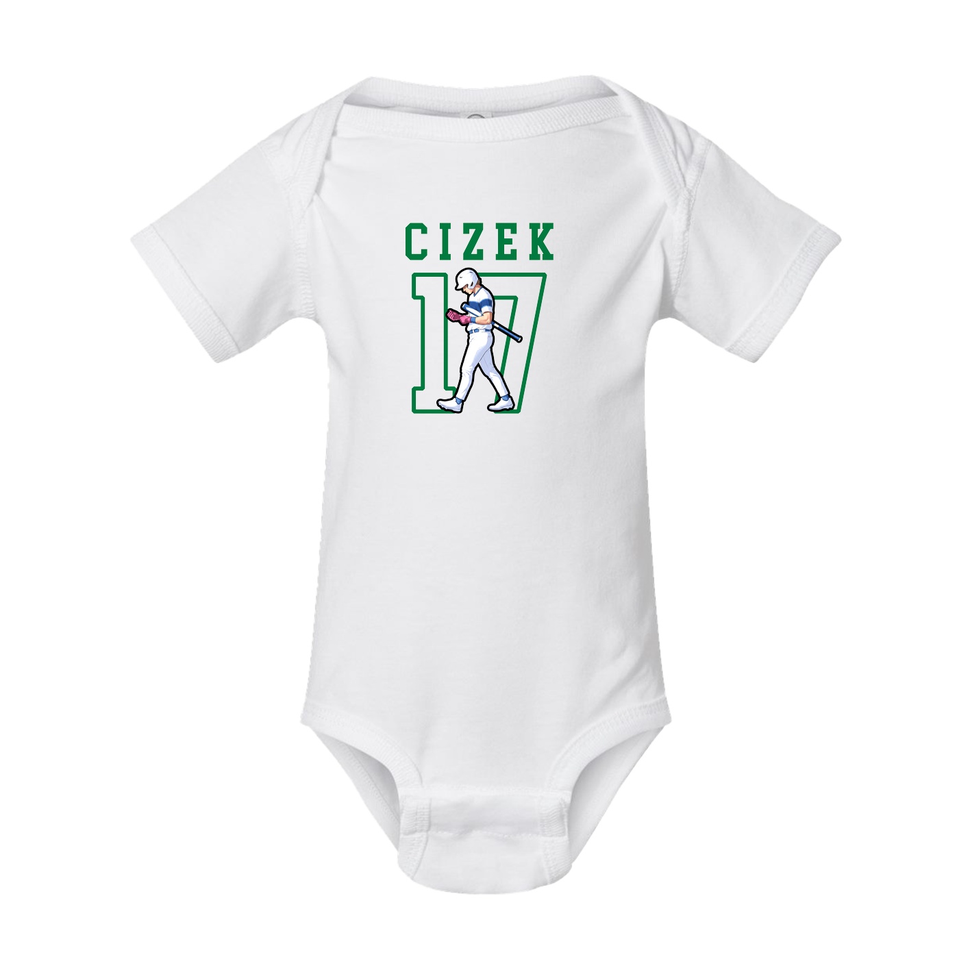 Baby Onesie — Shirsey in White