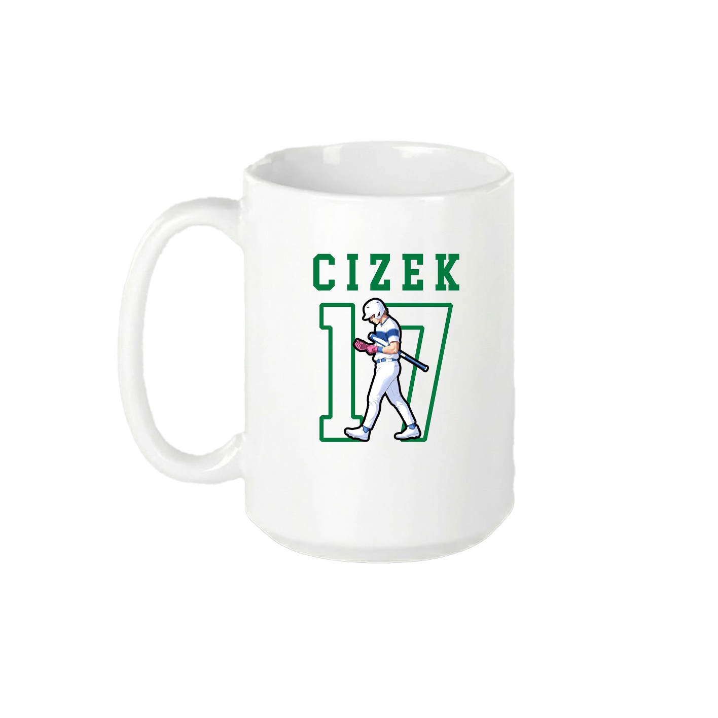 15oz Coffee Mug — Shirsey in White