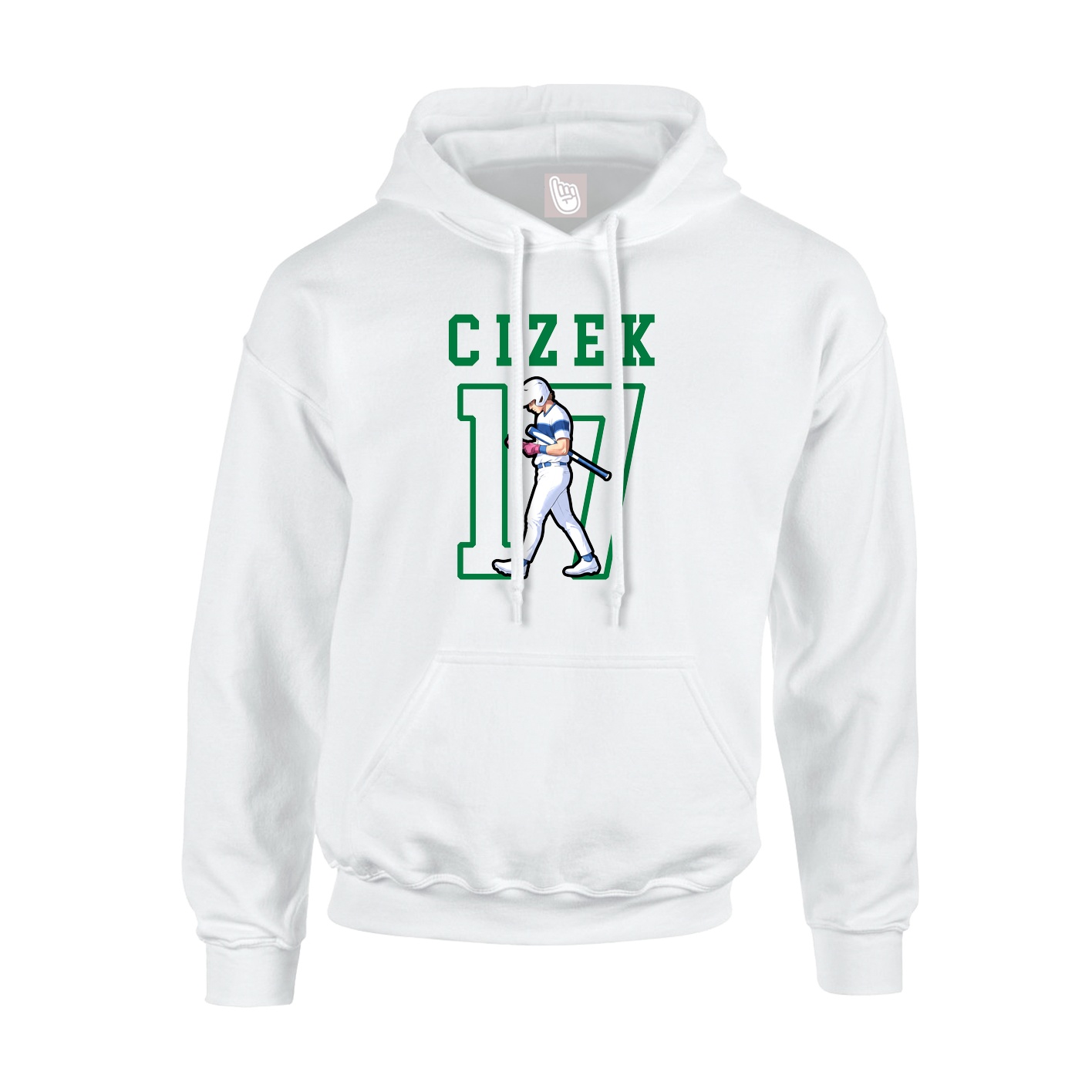 Youth Hoodie — Shirsey in White