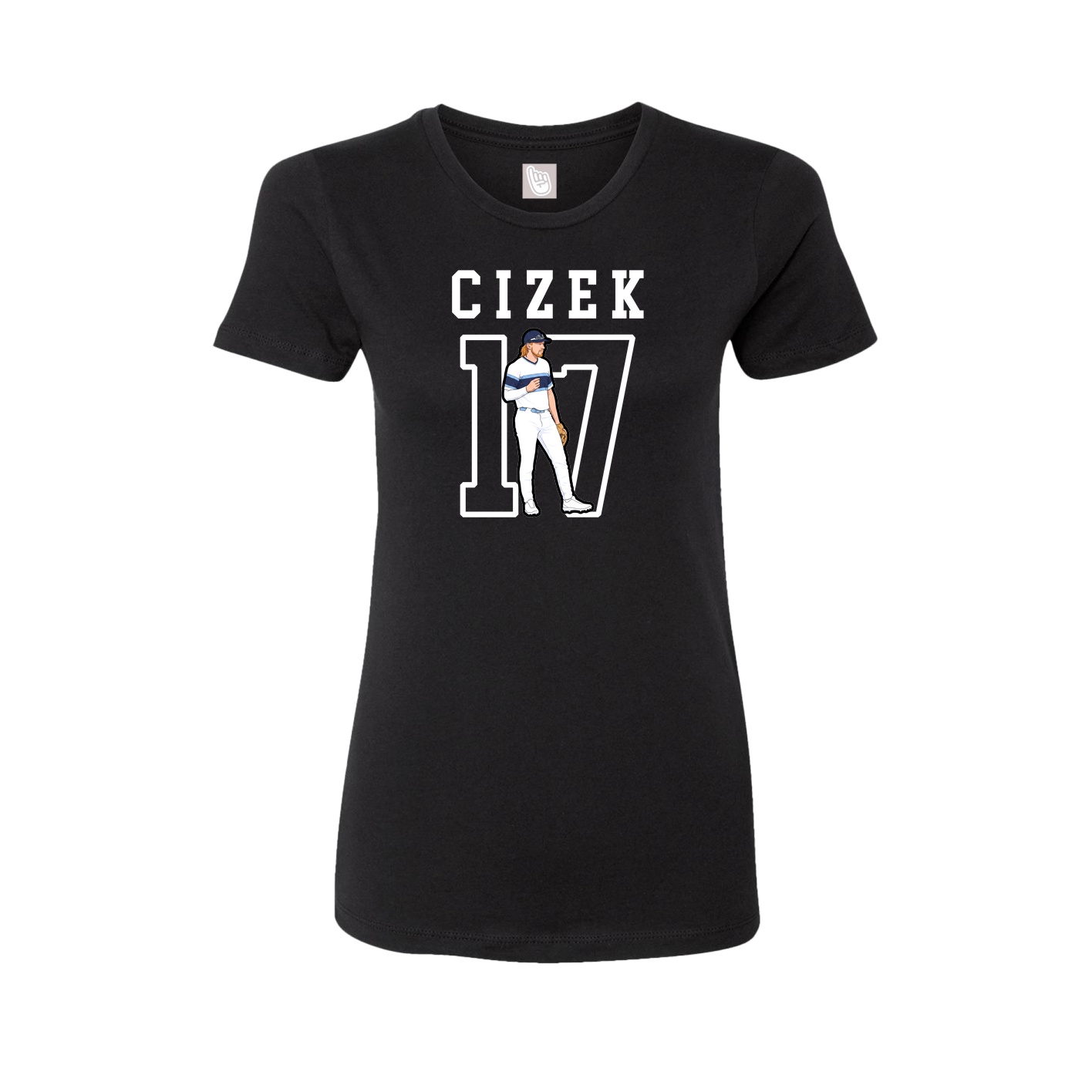 Fitted Women's Tee — Shirsey in Black