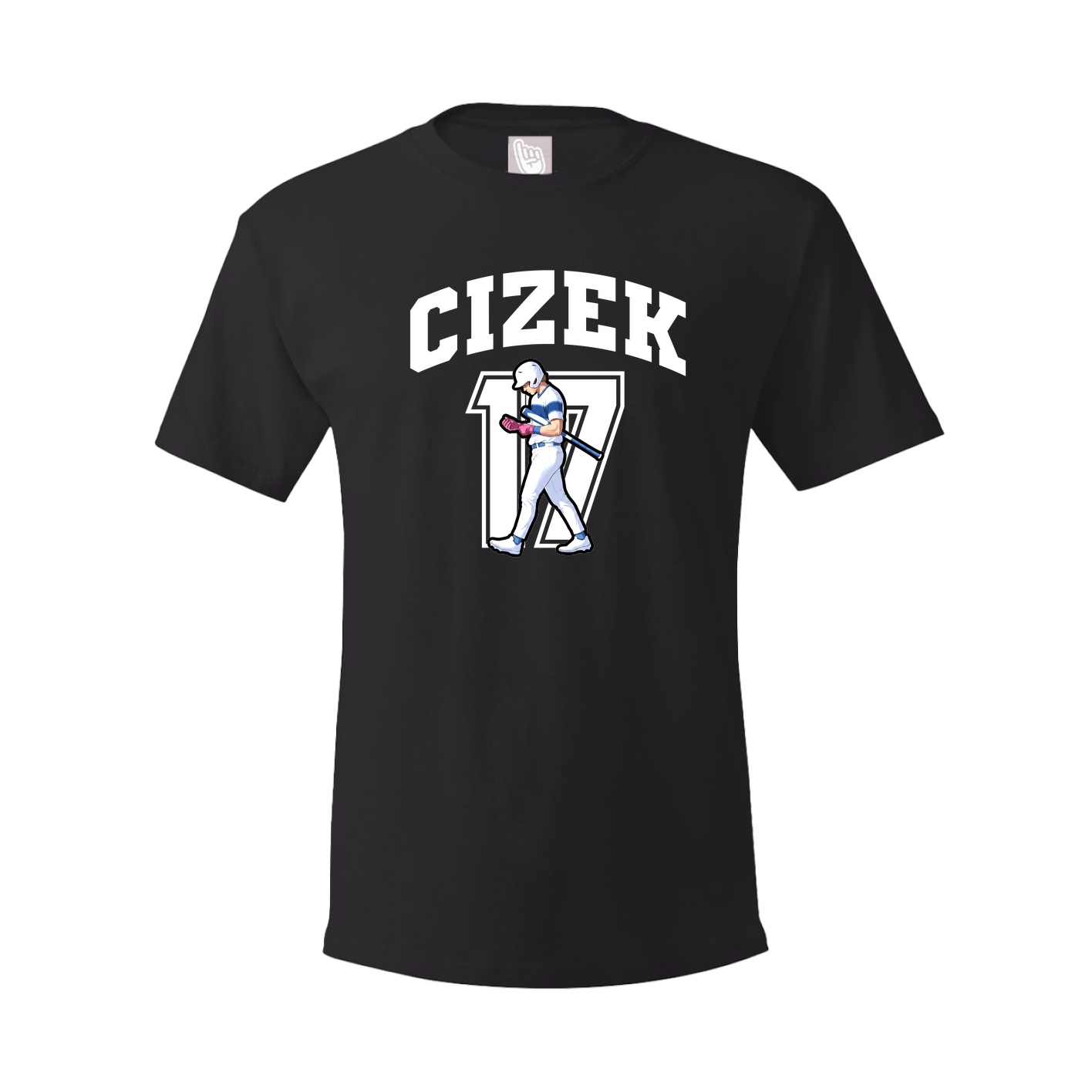 Youth Tee — Number in Black