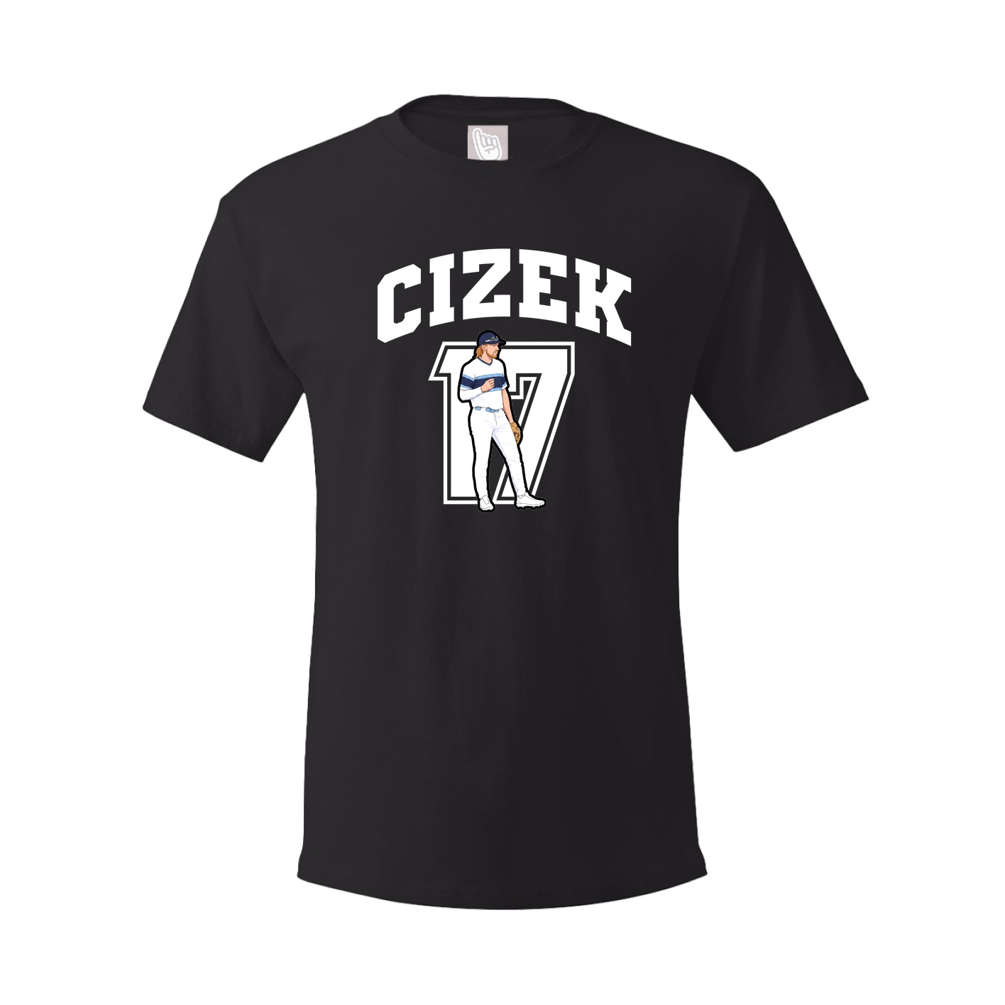 Youth Tee — Number in Black