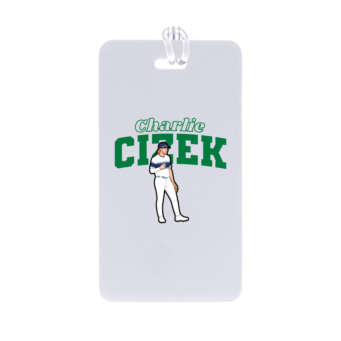 Bag Tag — Name Arch in Classic