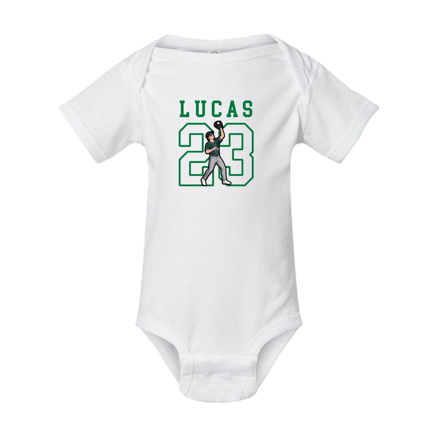 Baby Onesie — Shirsey in White