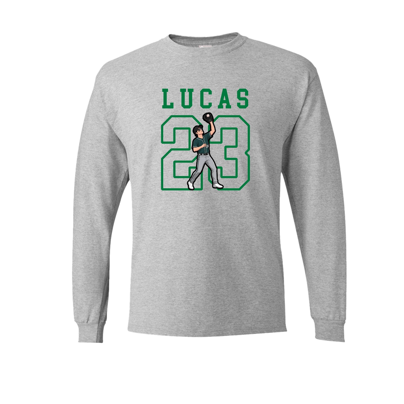 Long Sleeve Tee — Shirsey in Grey