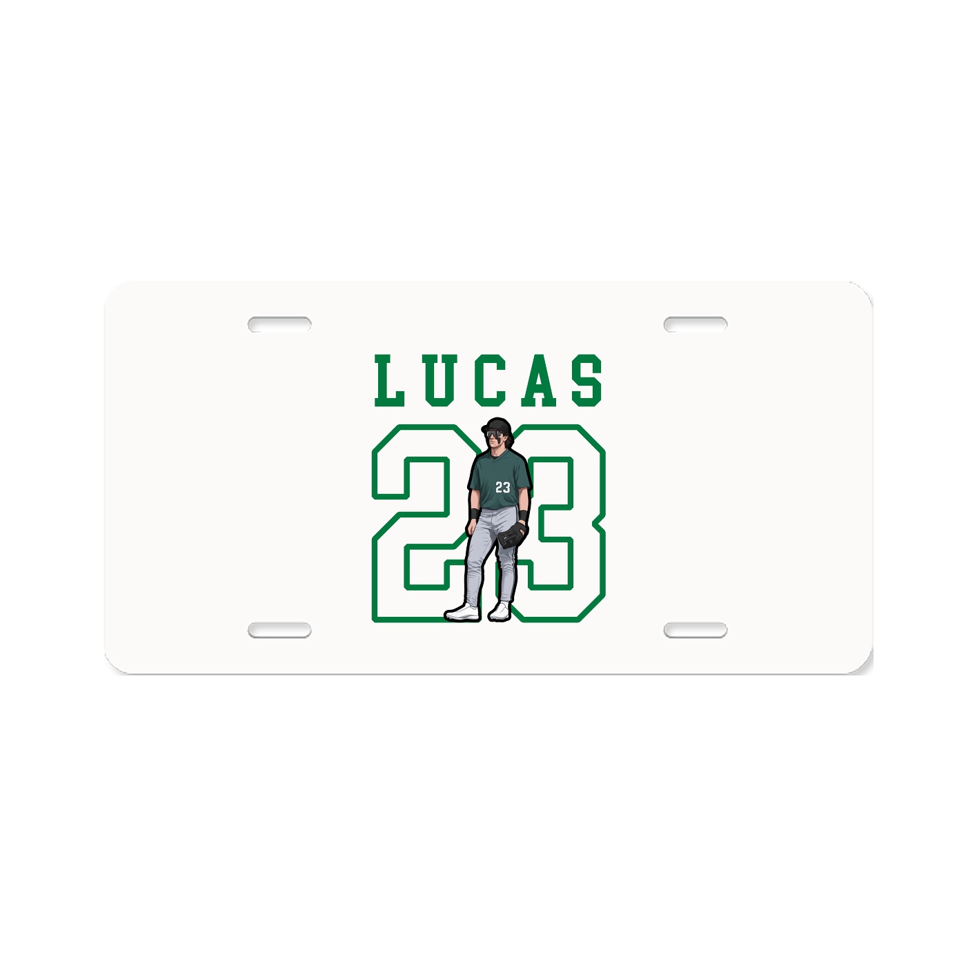 License Plate — Shirsey in Classic