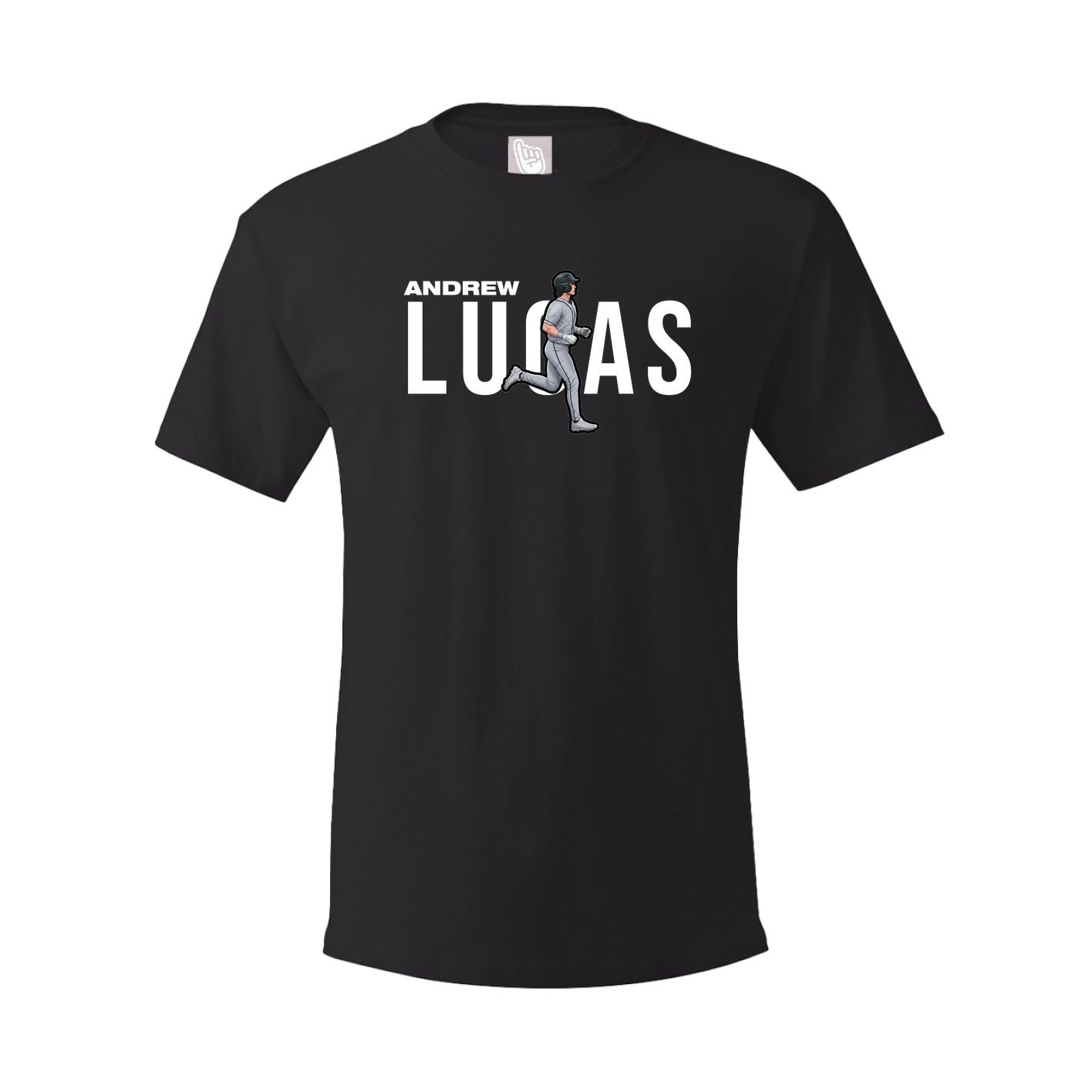 Youth Tee — Player Name in Black