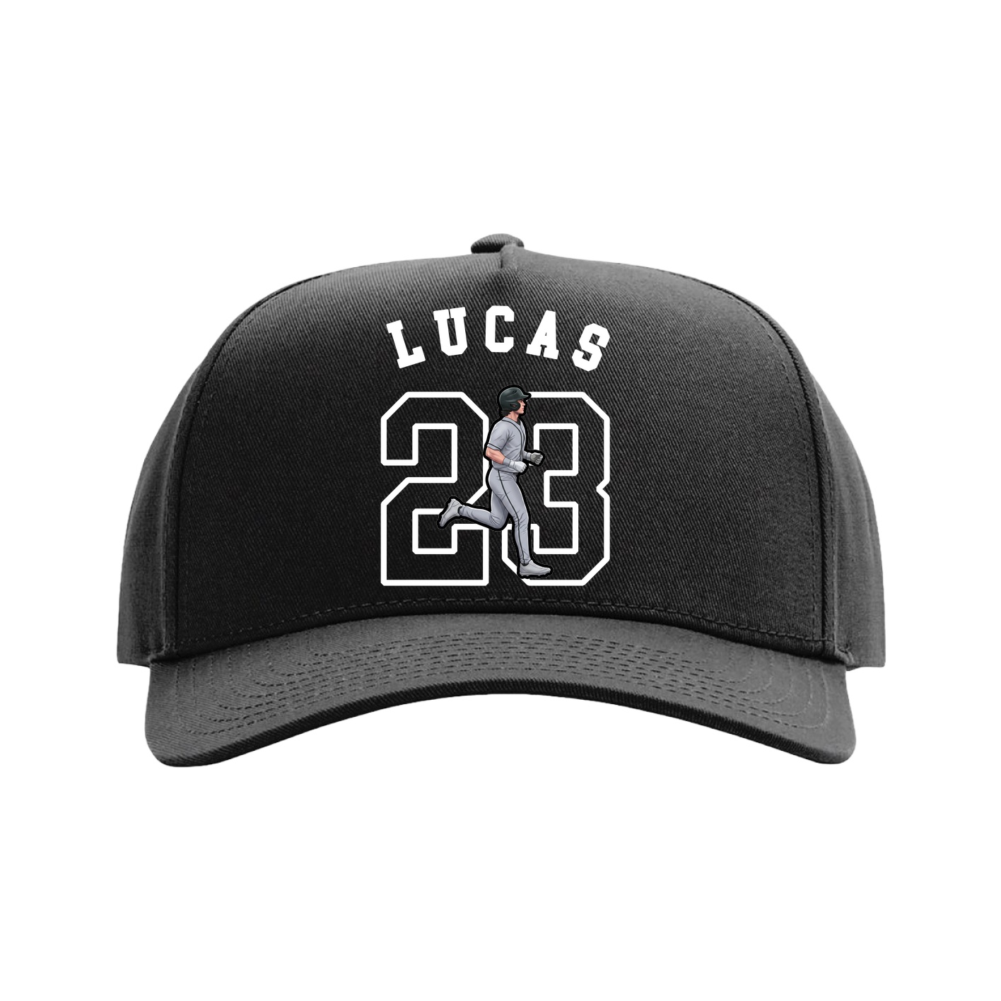 Full Fabric Five-Panel Champ Cap