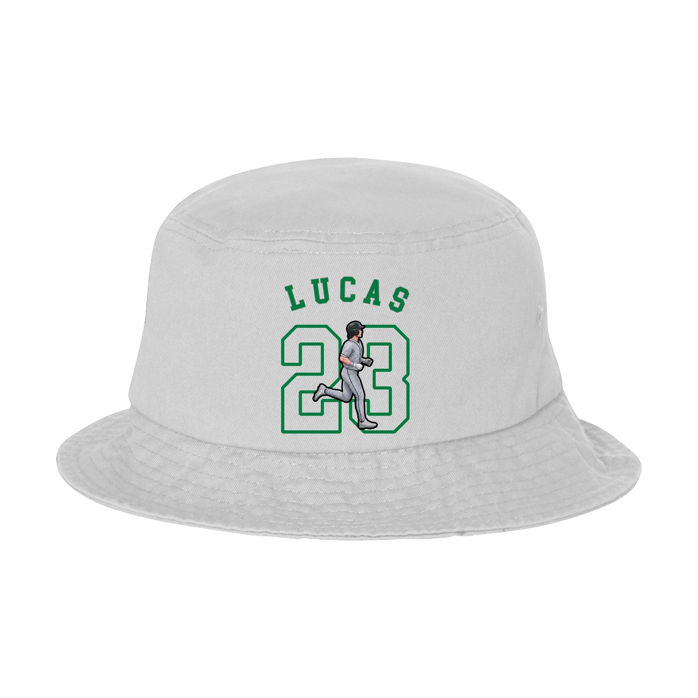 Bucket Cap — Shirsey Arch in White
